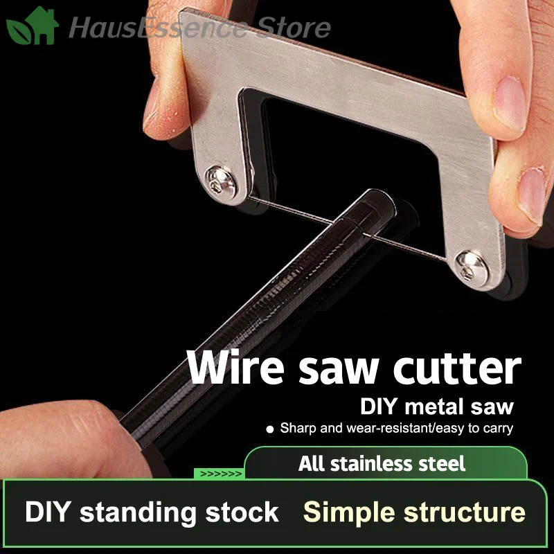 ※Reliable Stainless Steel Pocket Wire Saws Hand-Drawn Miniature Camping Survival HOME IMPROVEMENT Projects Woodworking