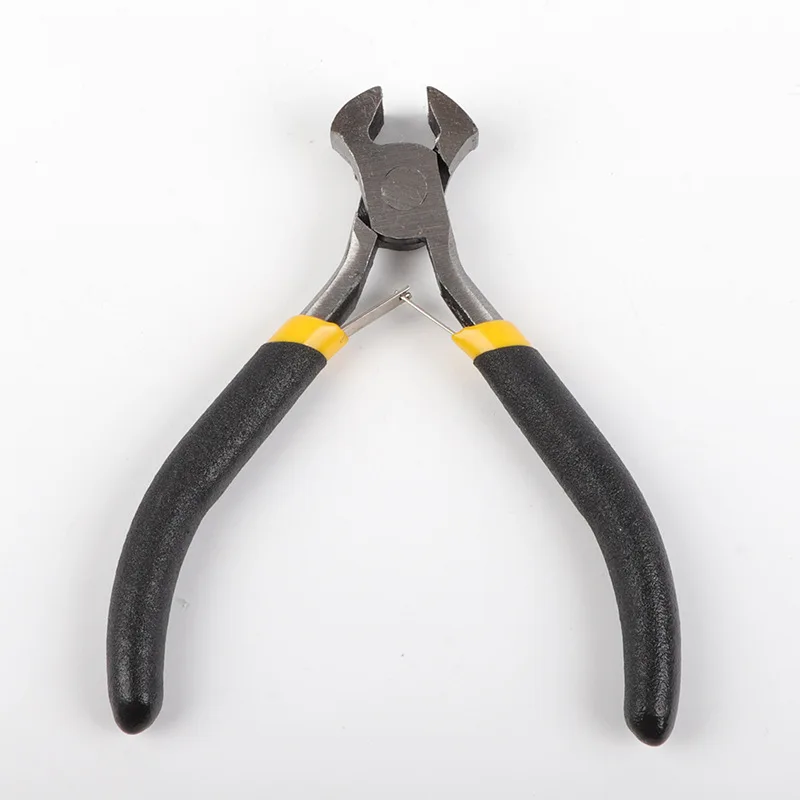 Feronnickel-Kohlenstoffstahl Rundzangen mit Hartmetallspitze für Schmuckherstellung, DIY-Werkzeuge, geeignet für Handarbeit und Perlenarbeiten – Detail 2