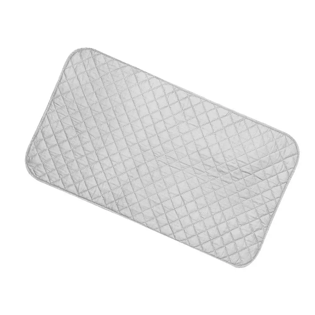 

Anti Slip Iron Pad Board Cover High Temp Resistance Laundry Blanket Dryer Mat Thin Clothes Shirt Cotton Top Portable Travel