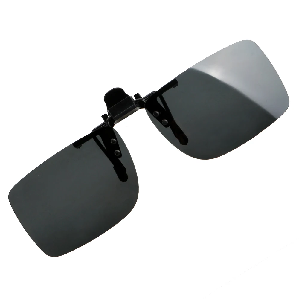 Lunettes de soleil polarisées pour hommes et femmes, lunettes de soleil à clipser, lunettes de conduite, lentille de vision nocturne, anti-UVA, non remboursable