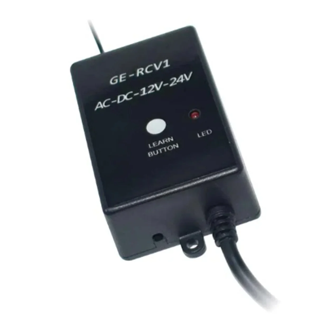 ABLK GE-RCV1 レシーバー 433.92MHz DC/AC 12V/24V ゲートガレージドアリモートローリングコードおよび固定コード外部レシーバー用