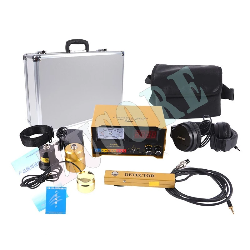 

F-999K Обладнання для обнаружения утечек труб с подогревом пола в помещении и на открытом воздухе и слуховой инструмент Оборудование для обнаружения утечек водопроводной трубы