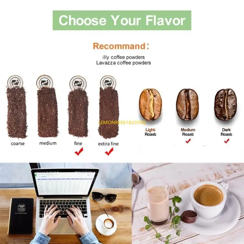 Trasformata in acciaio inossidabile M7DF Filtro del supporto per attrezzi per impianto caffè per caffè espresso per espresso