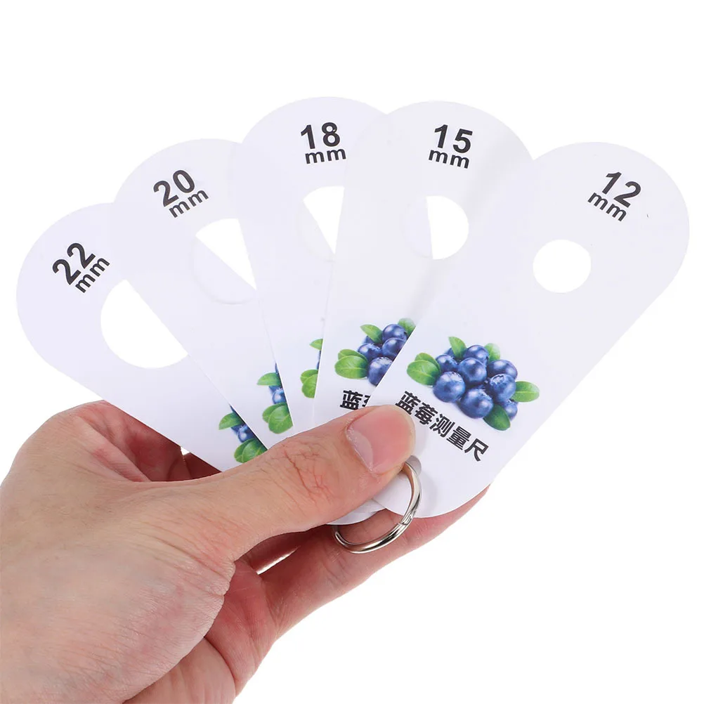 

2pcs Measurement Caliper Tool Measuring Ruler High Precision Tool Caliper Fruit Size Gauge Diameter Measurement Berry