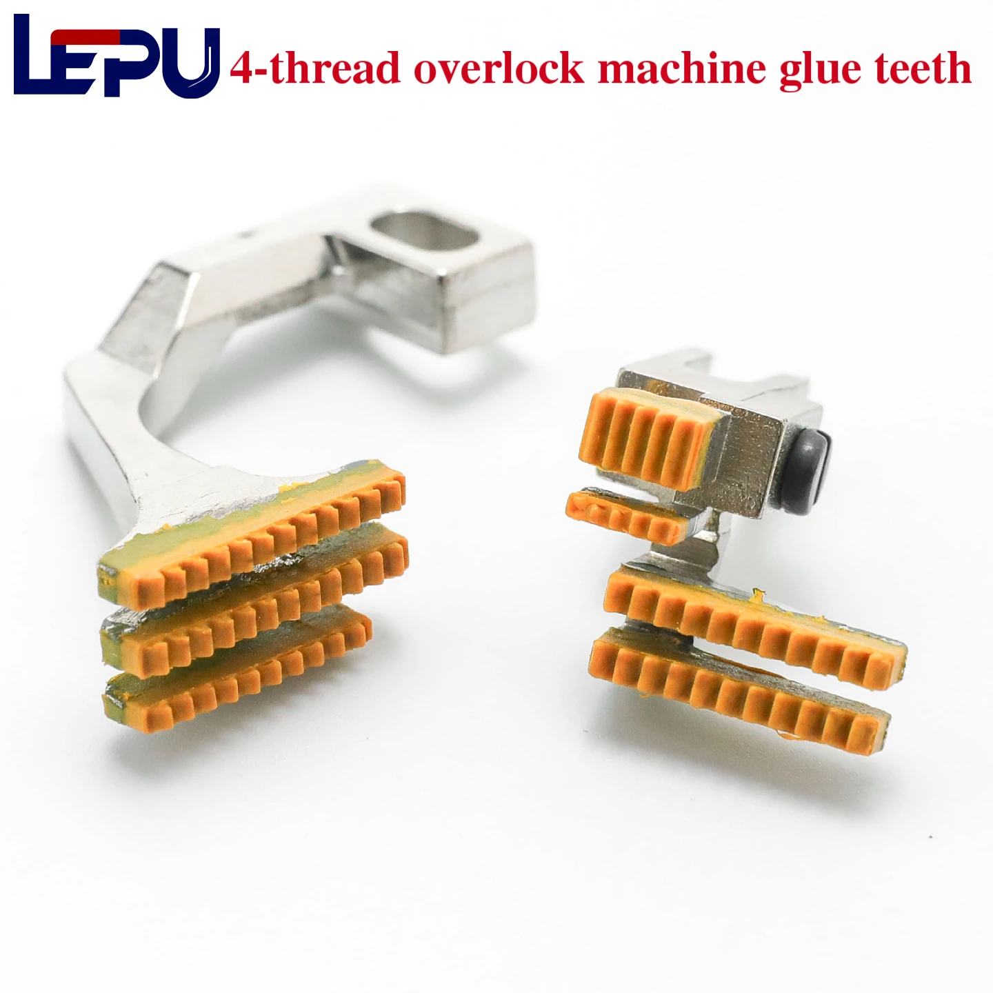 

Juki MO3600 4-thread overlock machine rubber teeth overlock/serger plastic teeth specially for thin fabrics accessories