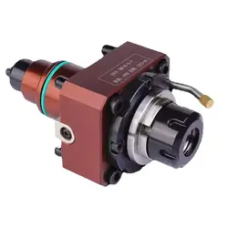 BMT40 BMT45 BMT55 BMT65 live tool holder 0 degrees turning and milling compound Radial Z Axis 0 ° Tool Holder