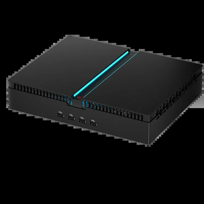 13th I-ntel Core I9-13900F 24 core 2 slot DDR5 computer da gioco 4USB4.0 2 * RJ45 LAN 3DP + HD Mini computer desktop SSD/HDD