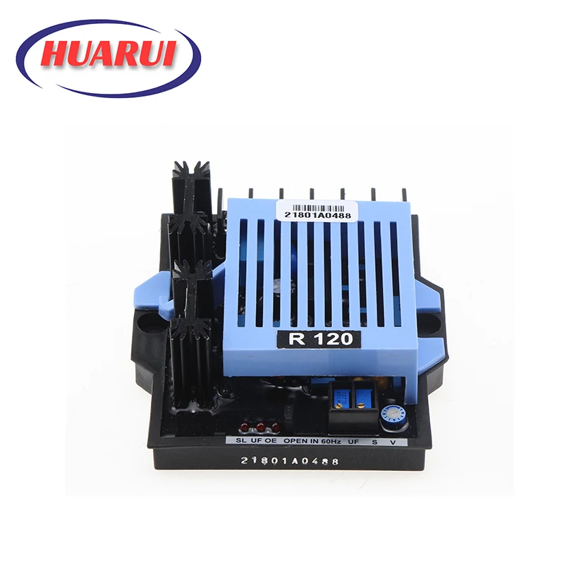 Regulador de tensão automático, AVR Diesel Generator Set, R120, Placa Estabilizadora, Módulo Regulador
