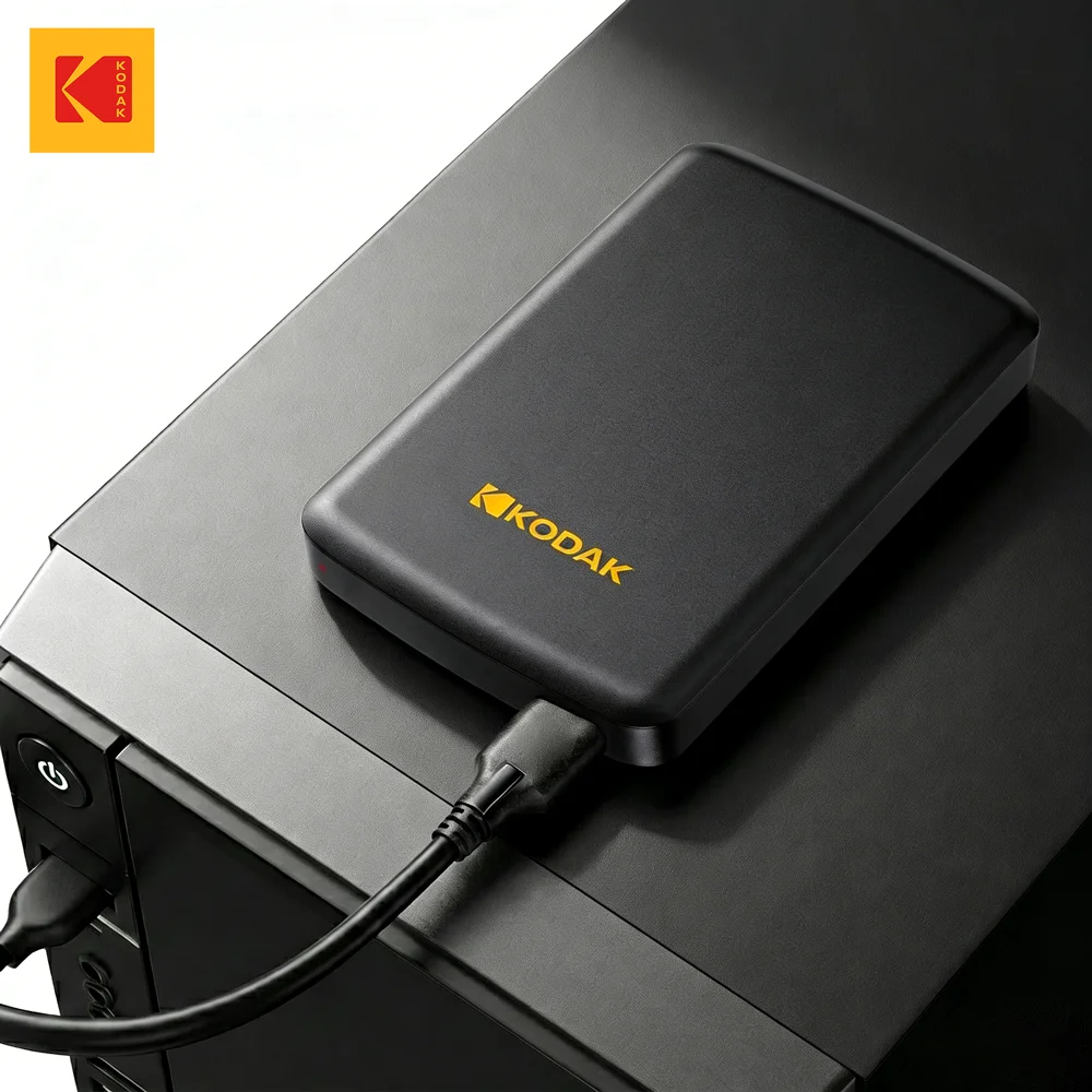 

Kodak Portable External Hard Drive HDD P150 5Gbps USB3.0 External Hard Disk 500G 1TB Large-capacity Storage PS4/Xbox/PC