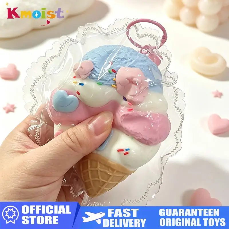 Creamy Cone Ice Cream Press Relaxation Creative Stress Relief Toy Home Decor Party Present Toys Adults Birthday Christmas Gifts