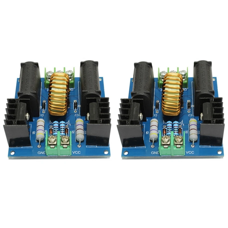 

HOT SALE 2X ZVS Tesla Coil Marx Generator DC 12V-30V 20A 1000W High Voltage Power Supply Assembly Board