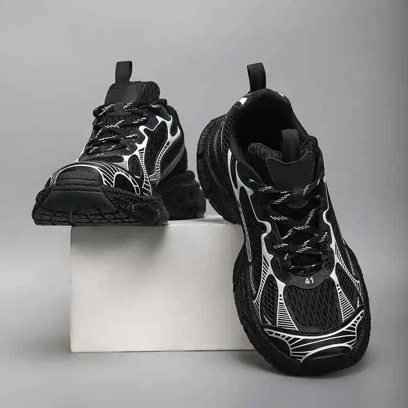 

Lace-up Without Heel Sneackers Man Walking Men's Summer White Shoes Branded Sneakers Sports Type 2025elegant Racing