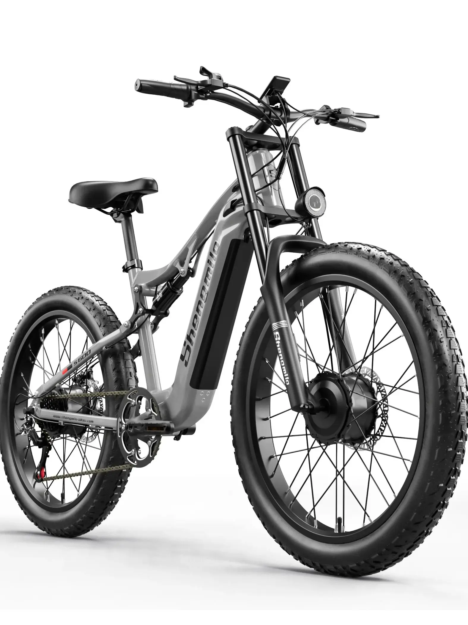 AliExpress UK Shengmilo S600 Adult 2000W Electric Bicycle Men's E-Mountain ebike with Two Motor, 48V840WH