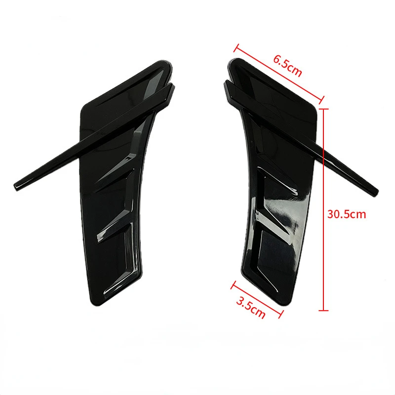 Side Air Fender Vents Wing Cover Sticker Trim Decoration ONLY For Toyota Corolla Camry Sienna 86 Scion FR-S Car Accessories