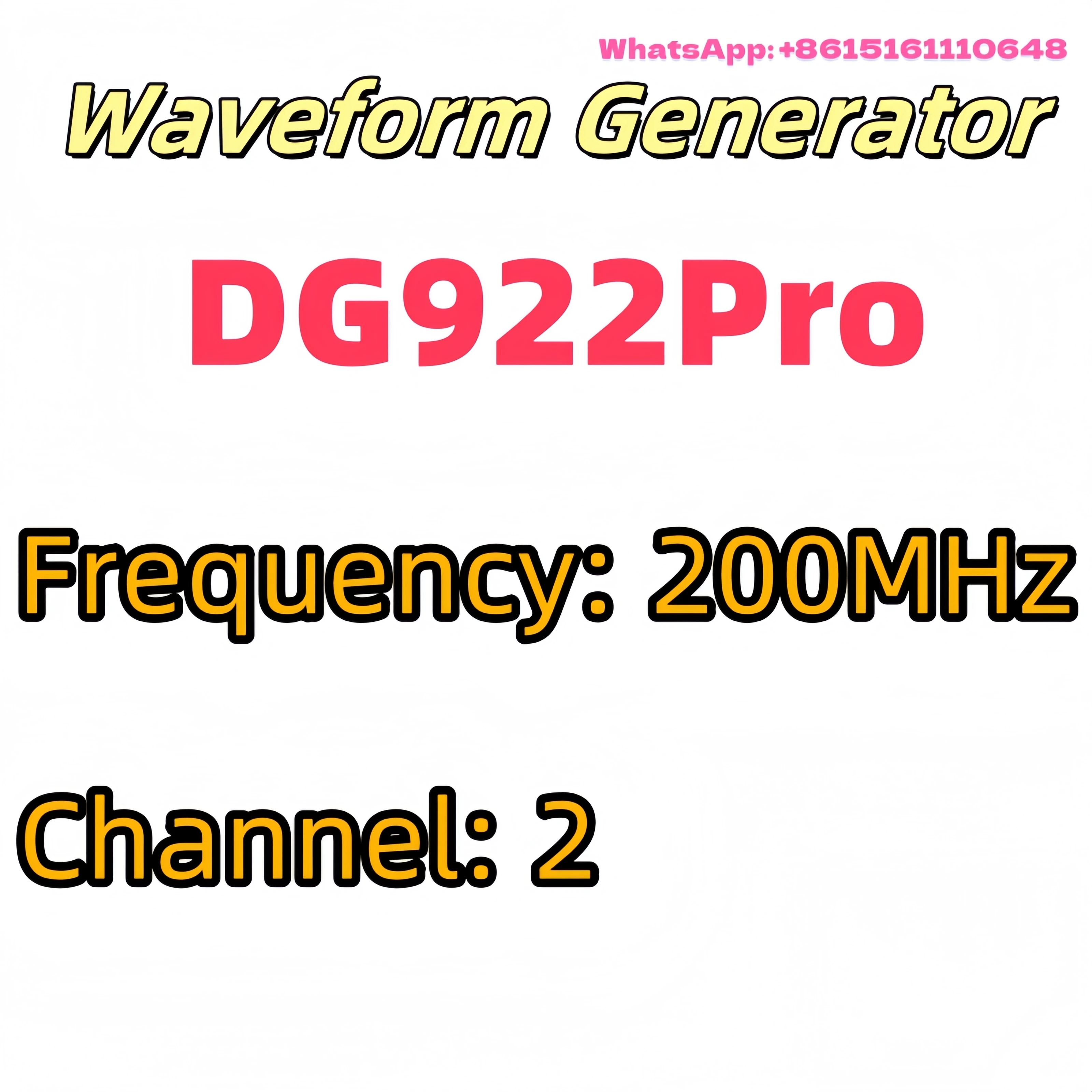 DG902 Pro DG912 Pro DG922 Pro, 2 Channel, 70MHz 150MHz 200 MHz , Function Arbitrary Waveform Generator ,signal generator
