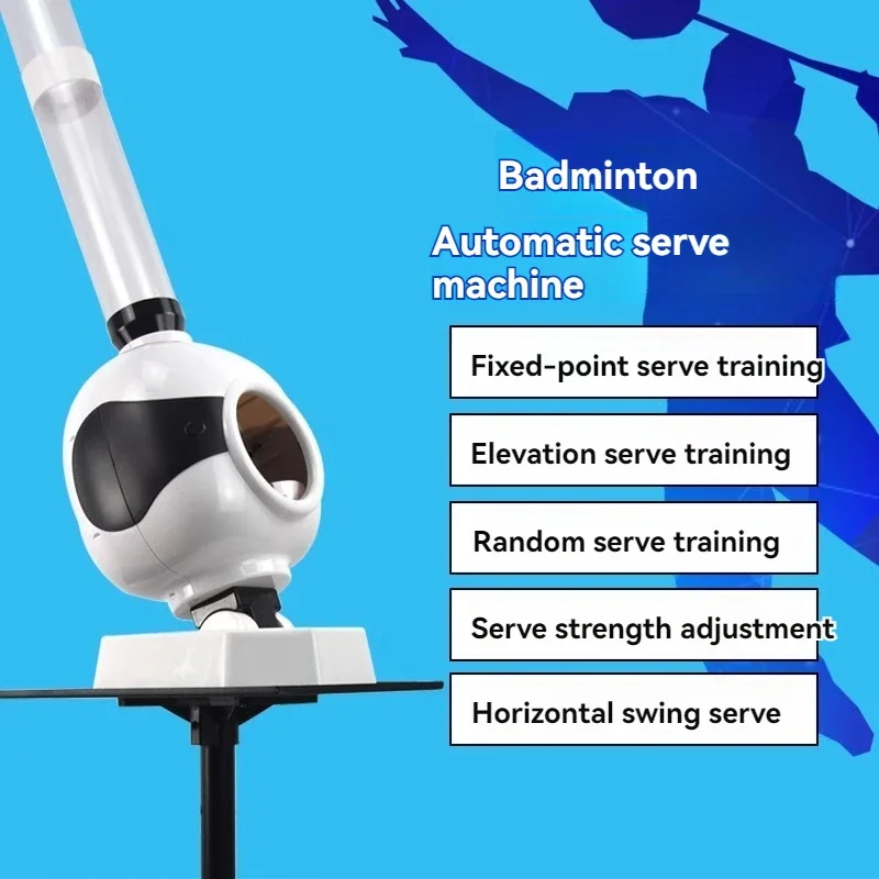 Badminton automatic serving machine home single practice device high school entrance examination sports training for children