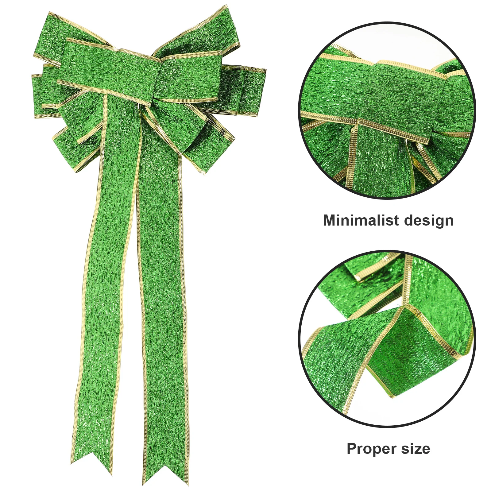 

Butterfly Knot Hanging Decor St. Patrick'S Day Shamrock Bowknot For Door Wall Party Decoration Irish Celebration Festival