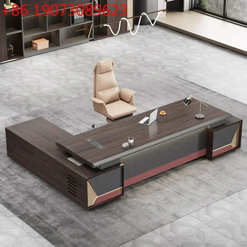 Industrial Office Table Bureau Electric Motion Desk Organizer Computer