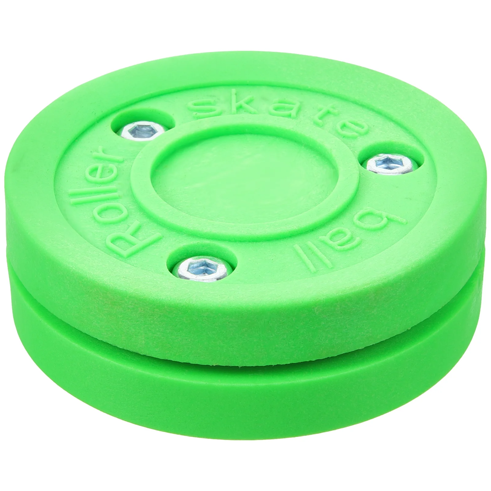 Dischi da allenamento per hockey su ghiaccio con biscotto verde per hockey su strada Stickhandling Passing Puck Training Hockey Puck Hockey su ghiaccio