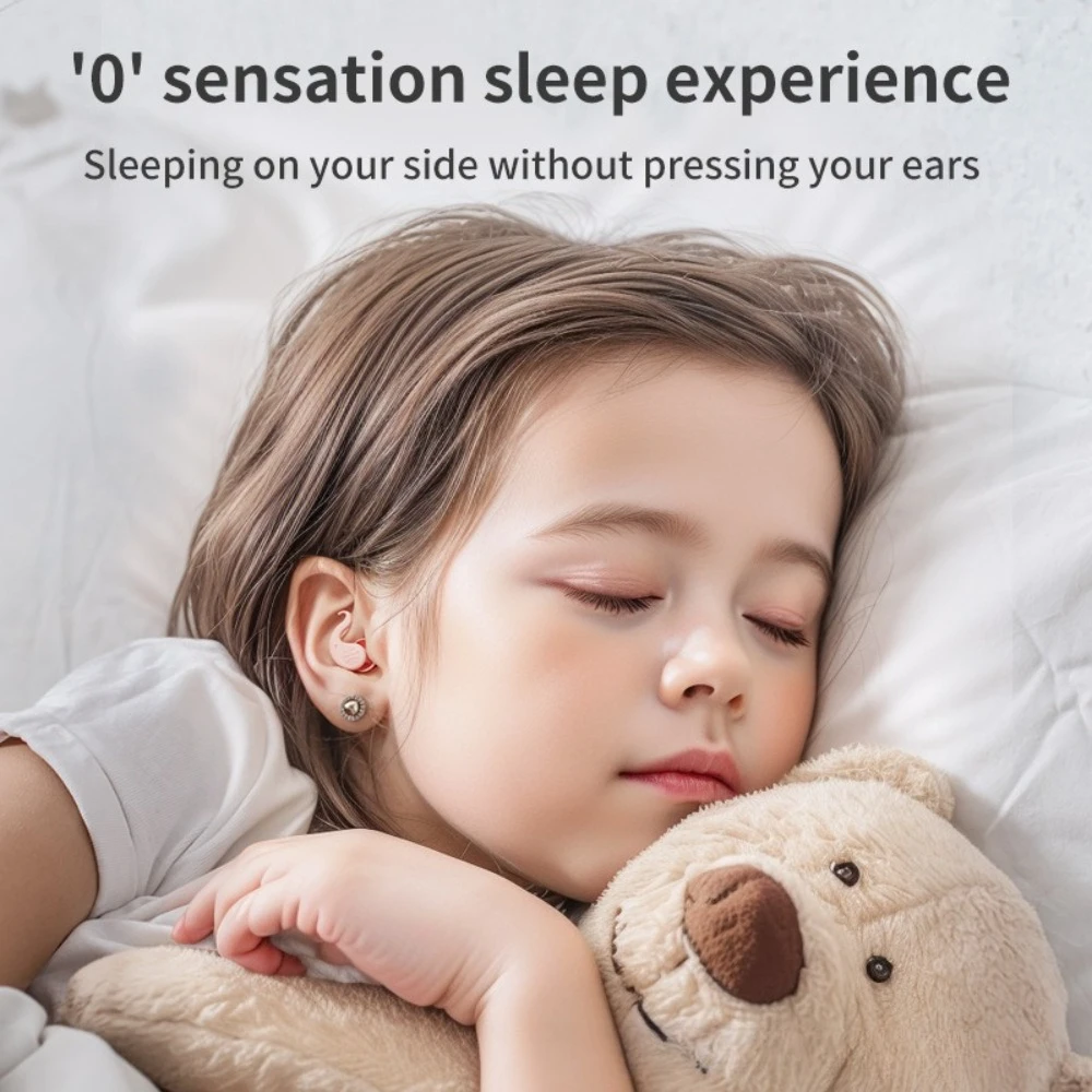 3 Layer Silicone Noise Reduction Earplugs Anti Snoring Ear Plug Soft Comfortable Sound Insulation Sleeping Earplug for Children