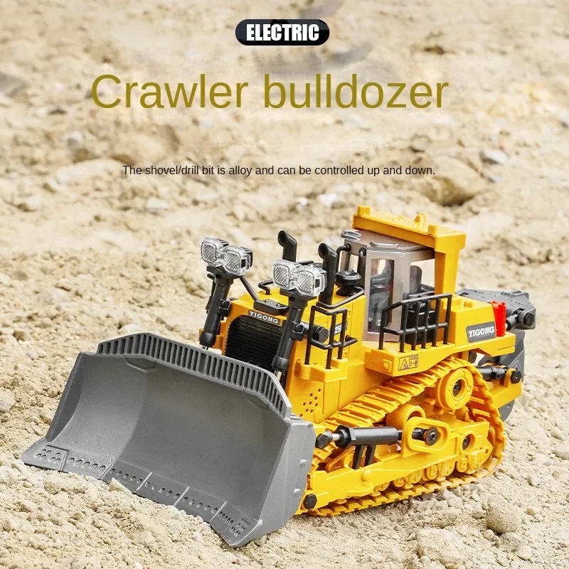 2.4G Rc Crawler Excavator Remote Control Model 1:24 Simulation Boy Children Rc Engineering Vehicle Model Toy  Boys Birthday Gift