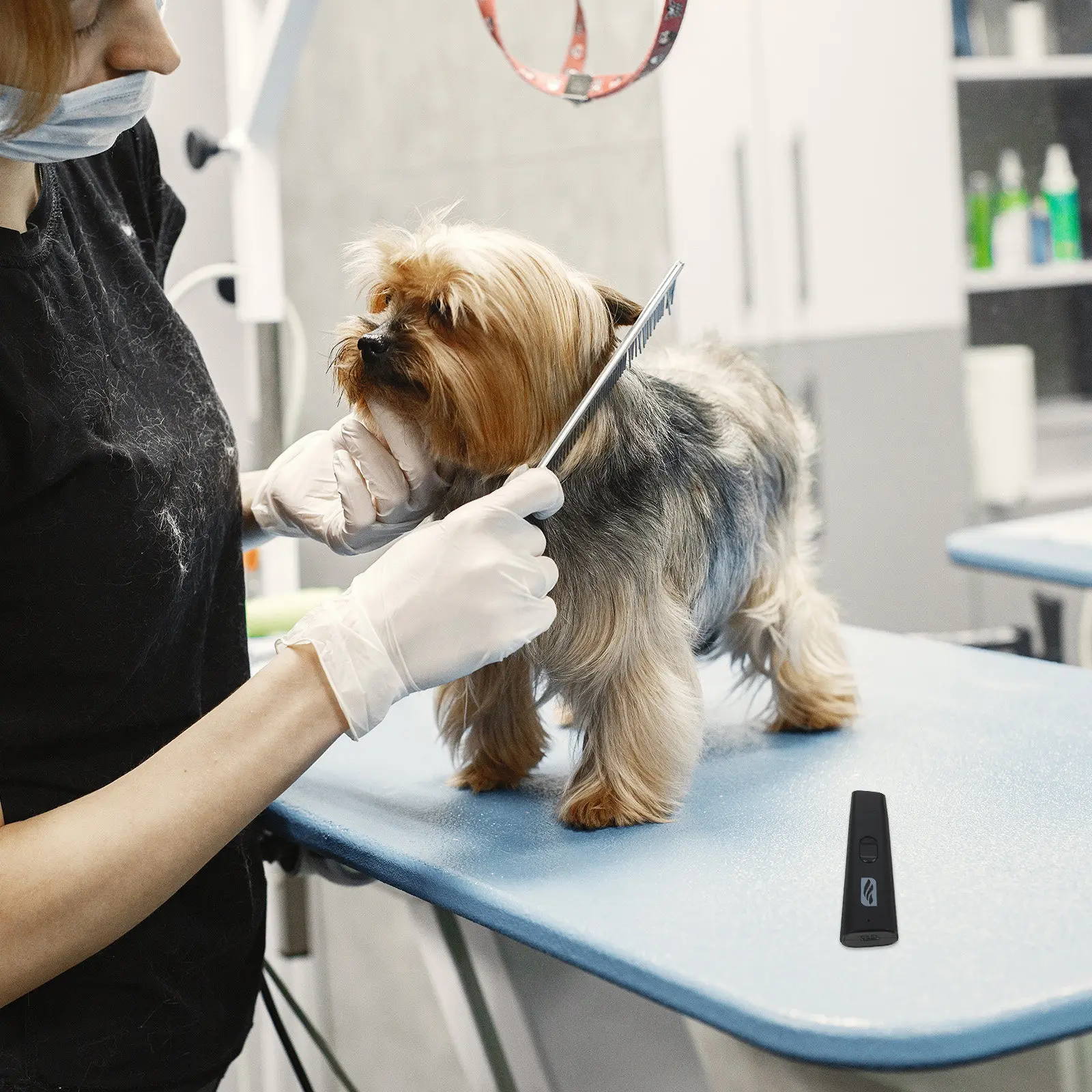 Electric Pet Nail Grinder for Dogs Cats – Low-Noise, Safe & Smooth Automatic Claw Trimmer with ABS Body