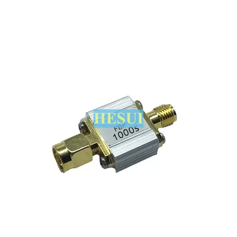 1000MHz RF coaxial bandpass SAW filter, 3dB bandwidth 20MHz, SMA interface