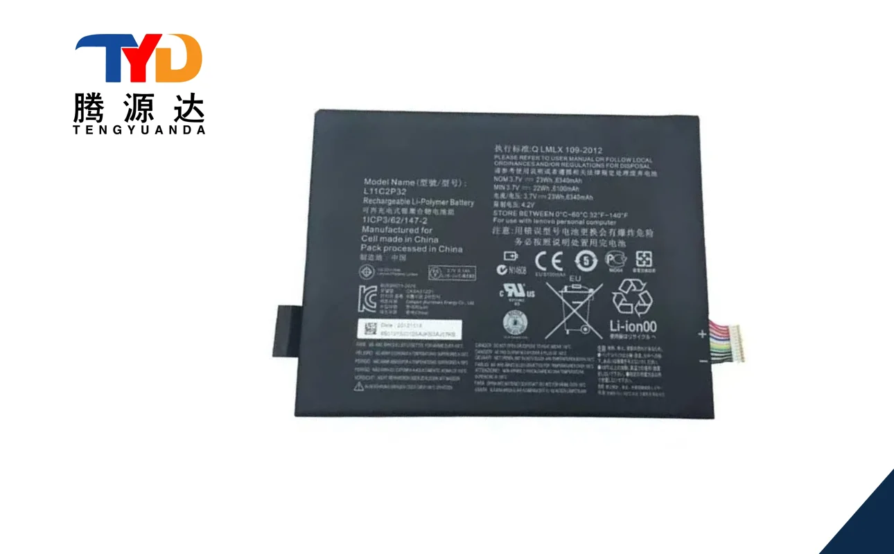 Подходит для аккумулятора планшета S6000-H/F S600H A7600-F/HV, оригинального аккумулятора A10-80HC L11C2P32, подлинной панели L12D2P31, паты IdeaTab