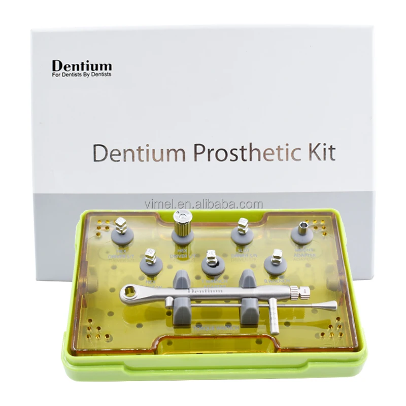 

Original Dentium Prosthetic Kit Dental implant Wrench Surgery Tool kit dentium implant abutments