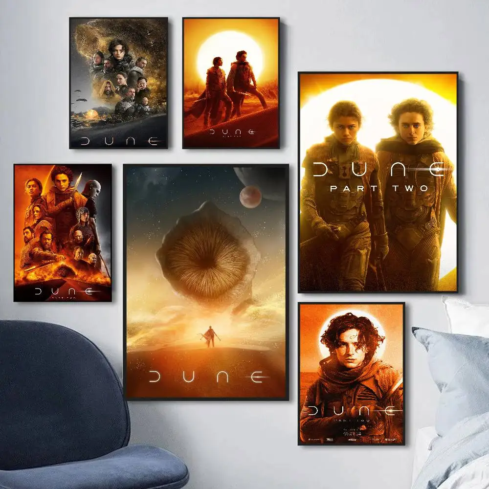 ملصقات فيلم الكثبان الرملية الجزء 2 ملصق ورق أبيض DIY غرفة بار مقهى لوحة جدارية فنية جمالية #1