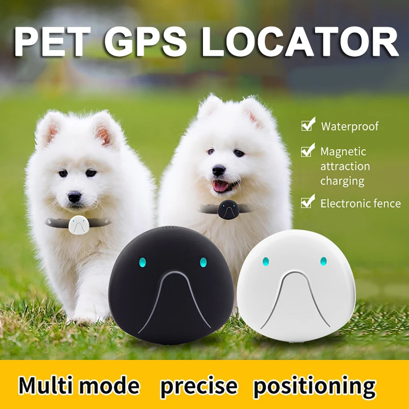 2G/4G Pet GPS Anti Lost Tracker Waterproof Smart Necklace Locator Remote Intercom Track Playback Cat Dog Collar Locator Device view 3