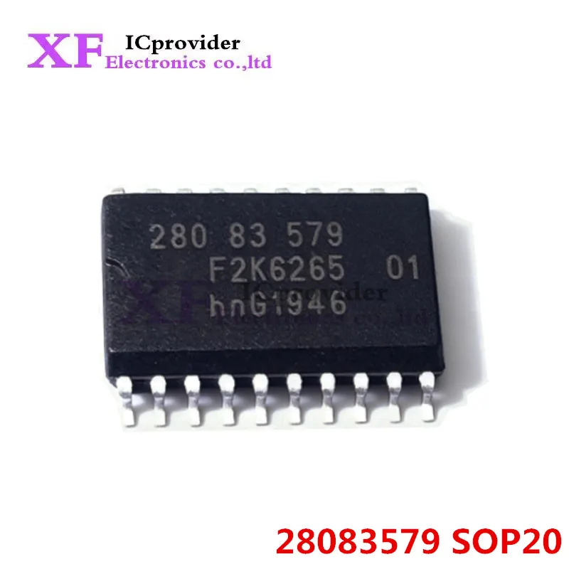 Carte d'ordinateur originale 28083579 280 83 579 ML350 SOP20, 5 pièces, puce vulnérable pour mercedes-benz ML350