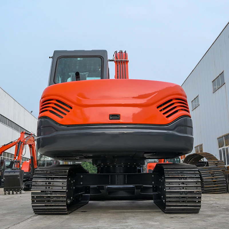 Free Shipping Mini Excavator 8 Ton EPA Farm New Crawler Digger Excavator Kubota Engine Small Excavators Machine Customized