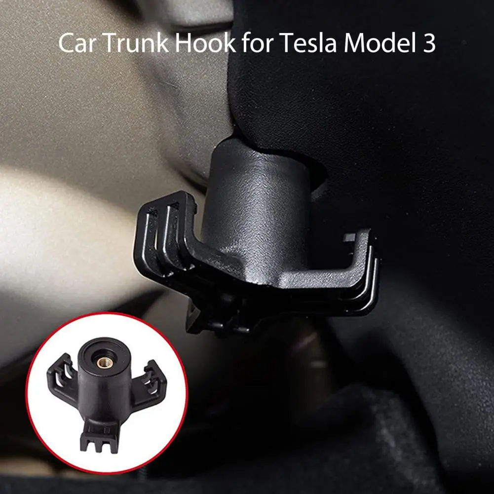 Car Storage Hook Tesla Model 3 Car Trunk Hook Load Bearing Auto Garbage Bag Hanger For Modification Accessories 자동차 트렁크 후크