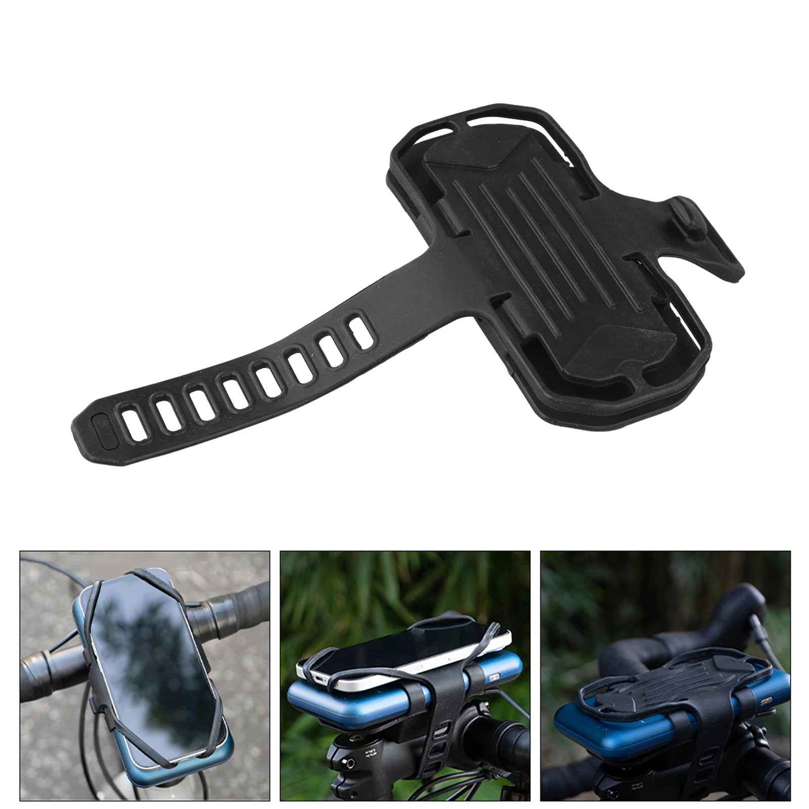 

Bicycle Power Bank Holder Shock Resistant Stand Cycling Navigation Accessory Bike Phone Holder Easy Access To Navigation
