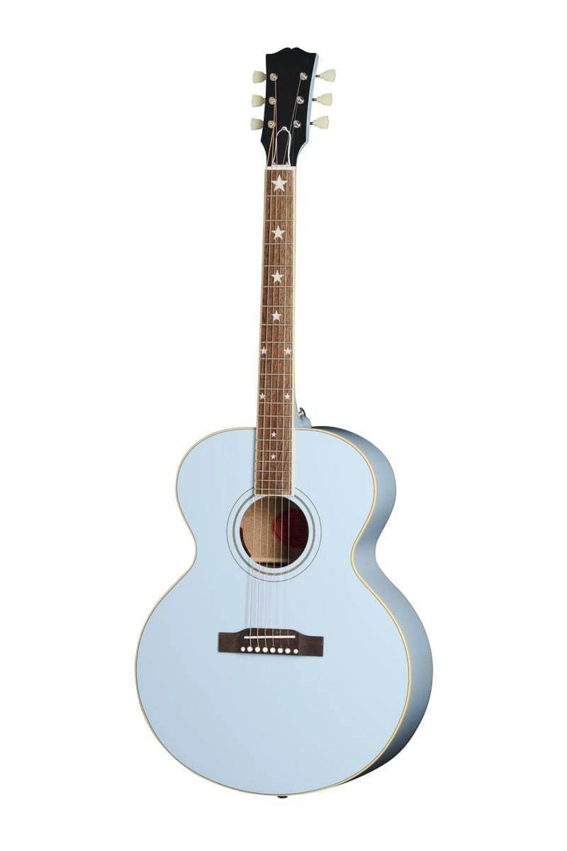 Custom Shop J180 LS Frost Blue WEBSHOP Acoustic Guitar