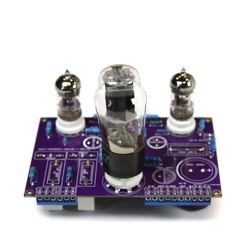 Ksl-m7 tube preamplifier circuit 12ay7/12at7digital tube preamplifier board tube rectification
