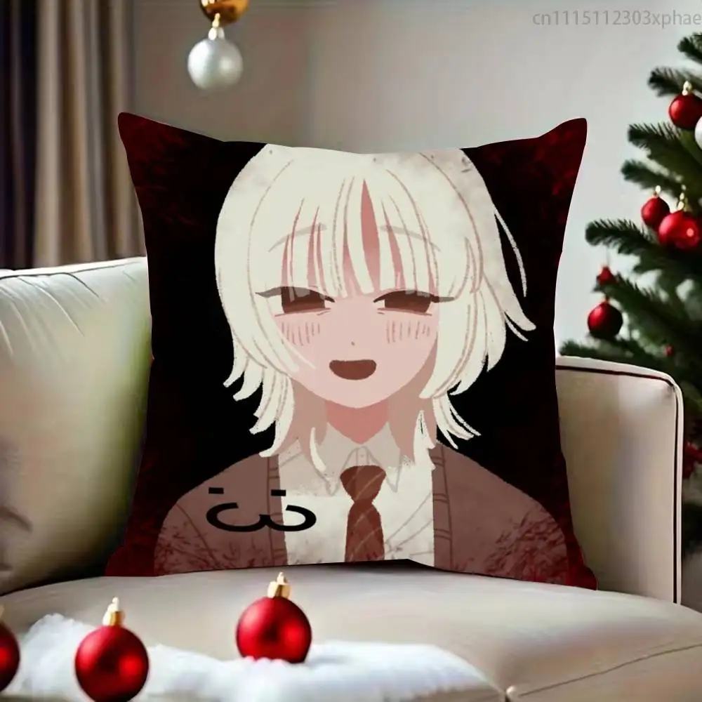 S-Saihate Station Shion Tatsunami Pillow Case Cover Square Sofa With For Pattern Comfortable Cushion suitable Of Room