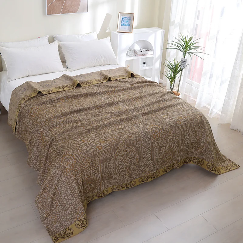 Bohemia Blanket Bedspread for Sofa Beds European Style 100 Cotton 230*250cm High Quality