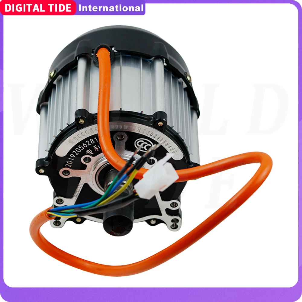 60V 650W-1200W 3300RPM Elektrischer Bürstenloser Motor-Kit, Elektrisches Dreirad Bürstenloser Getriebemotor-Kit, Rikscha-Motor-Umrüstkit