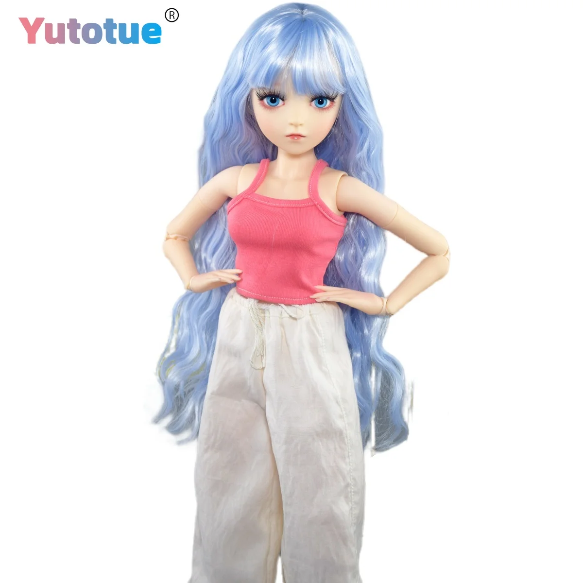 

YUTOTUE 60 см высота кукла для девочек BJD кукла игрушка сменные голубые глаза съемный модный комплект одежды реалистичный