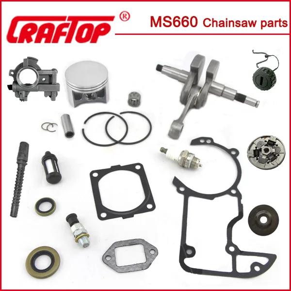 

ATV&UTV660/066 Chainsaw Parts Cylinder/Crankcase/Chains/Rotor Chain Saw Spare Parts