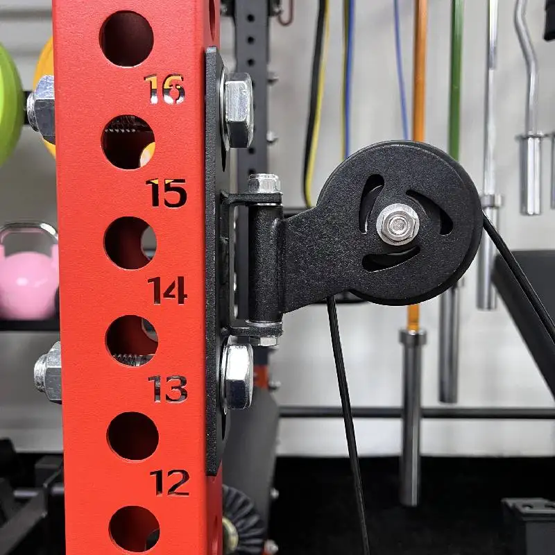 Polea de rodamiento de polea fija oscilante, accesorios de equipo de fitness de remo alto y baja, bricolaje