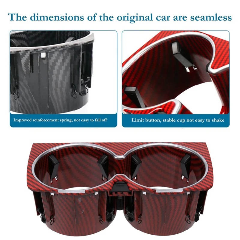 

ODIES-Automotive Center Console Drink Cup Holder Storage Box Drink Cup Holder For Mercedes Benz W222 S-Class 18-20 Parts A222683