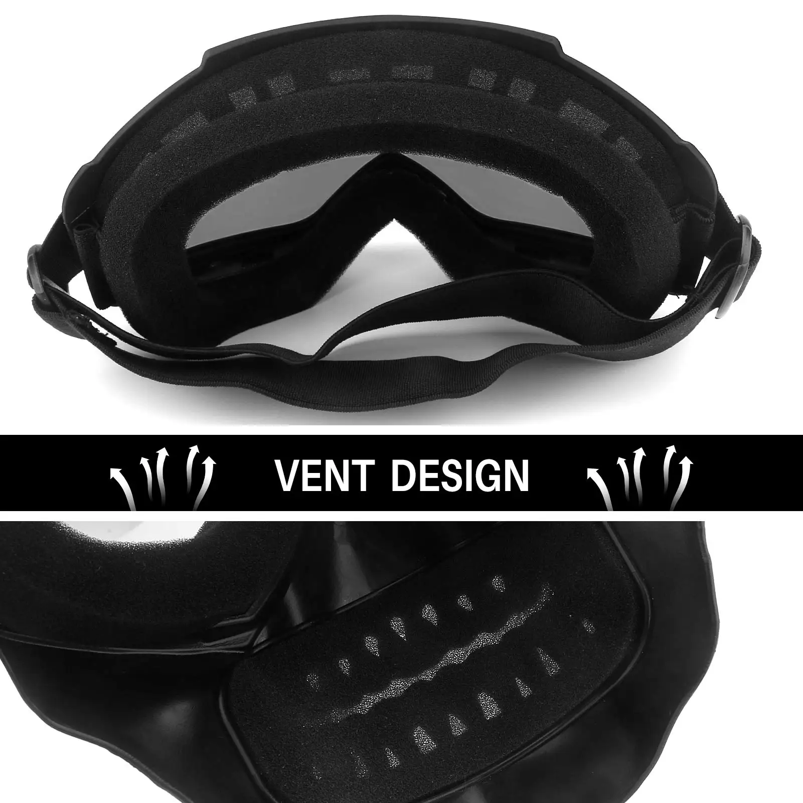 Skull Motorcycle Goggles Mask With Removable Face Mask Motorcycle ATV Racing Goggles Dirt Bike Mx Goggle Glasses Tactical Mask