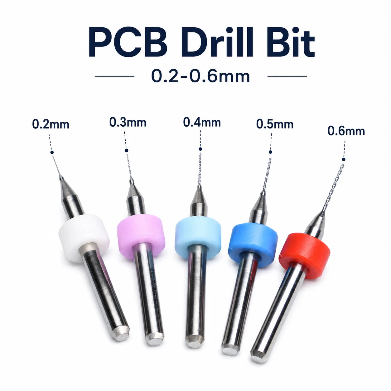 50PCS PCB Drill Bit Set 0.2-1. - огляд і ціна Power Tools Kobalt
