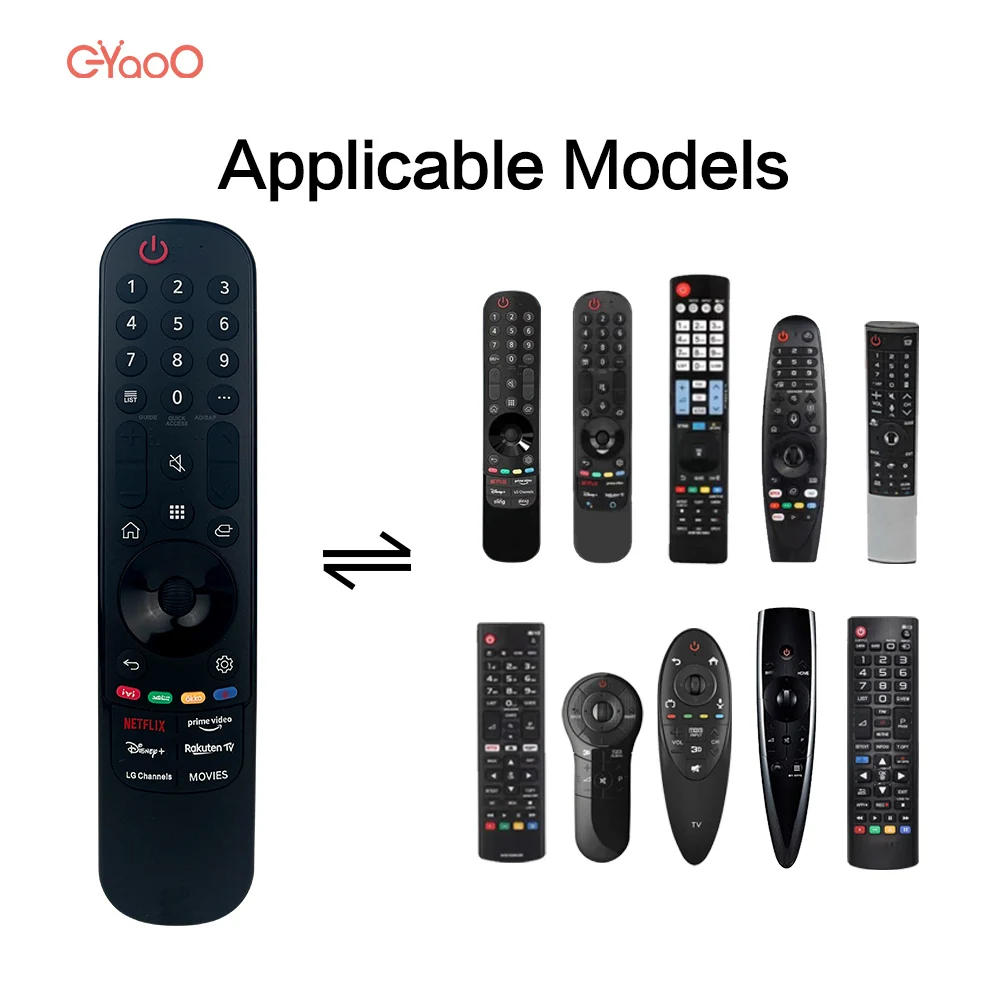 MR21GA Replacement for Smart Magic Remote Control MR23GA MR22GA MR20CA NO Pointer No Voice Function for UHD OLED QNED