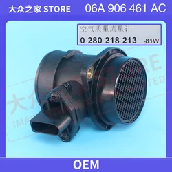 0280218213 06A906461AC NEW Air Flow Meter MAF Sensor For Audi A4 TT VVW GGolf JJetta 1.8T Car Accessories 06A 906 461 L