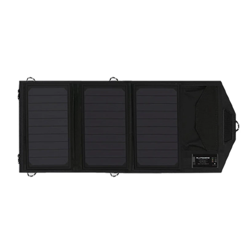 

15W Solar Charger PD18W Two-Way Fast Charging Is Suitable For Mobile Phones, Tablets, Power Banks, Digital Cameras, Etc.