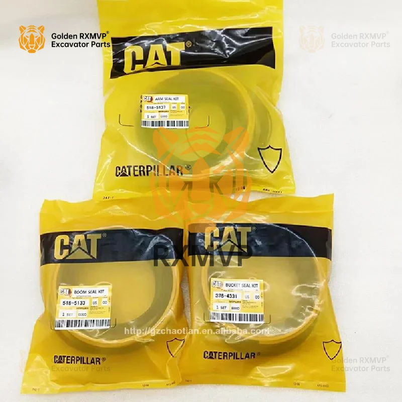 For XMVP Caterpillar E325d Seal Kit Arm Cylinder Boom Bucket Excavator Repair Seals 266-8045 266-8015 266-801